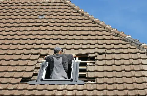 Pose de velux - La Grave